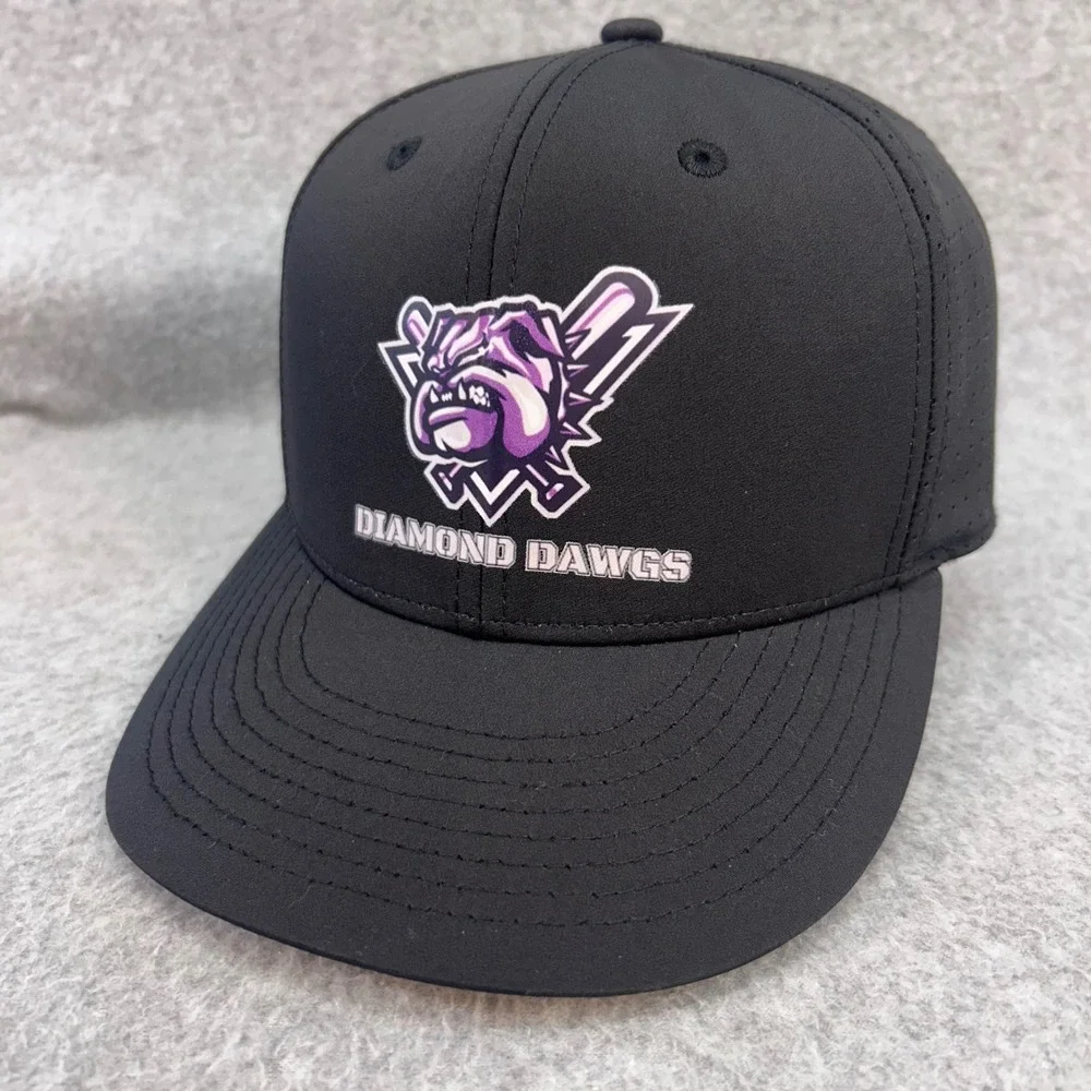 Diamond Dawgs Youth Black Epic Sports Baseball Hat Snapback EPS 50A Youth